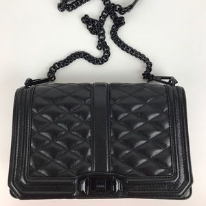 New Rebecca Minkoff Black Love Crossbdy HF14MLVX08